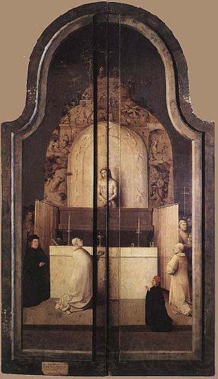 Hieronymus Bosch Triptych of The Adoration of the Magi France oil painting art
